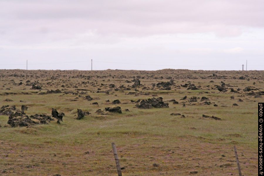Champ de lave Brunahraun. Photo © André M. Winter