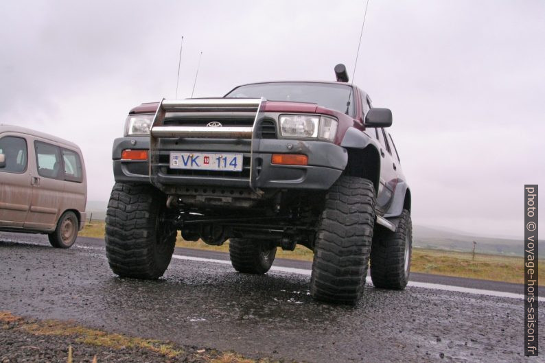 Superjeep en Islande. Photo © André M. Winter