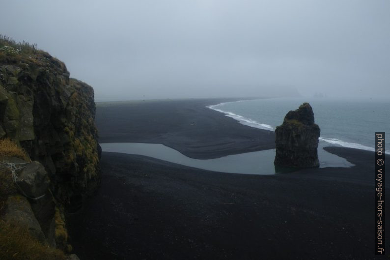 Plage noire de la lagune de Reynisfjara. Photo © André M. Winter