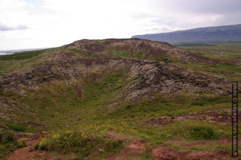 Le cratère Tjarnarhólar. Photo © André M. Winter