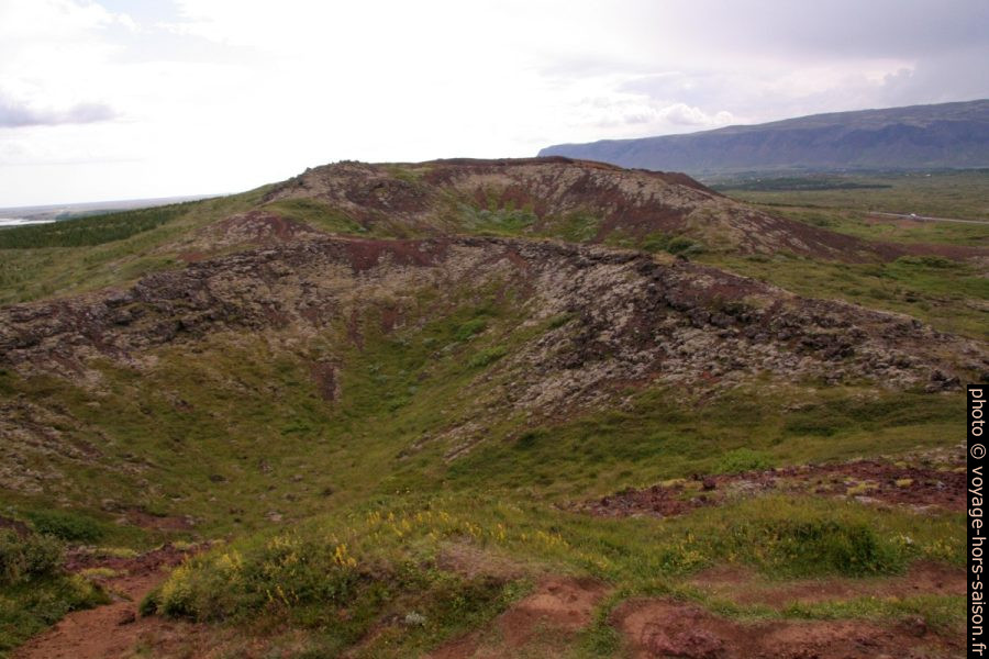 Le cratère Tjarnarhólar. Photo © André M. Winter