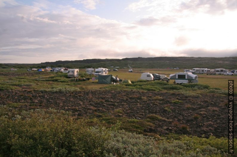 Camping de Þingvellir. Photo © André M. Winter