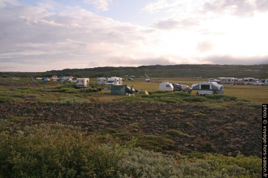 Camping de Þingvellir. Photo © André M. Winter