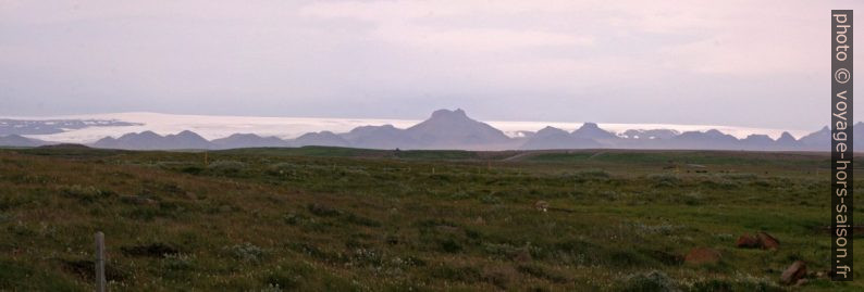 Panorama du Langjökull. Photo © André M. Winter