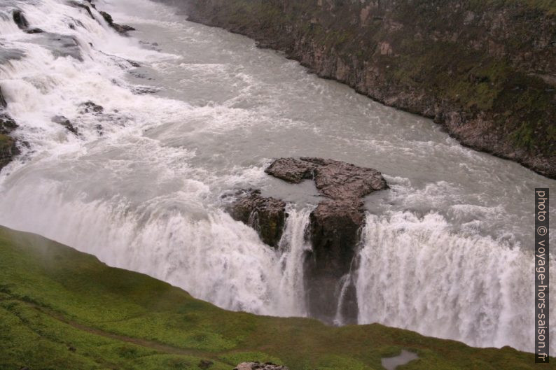 Cascade basse du Gullfoss. Photo © André M. Winter