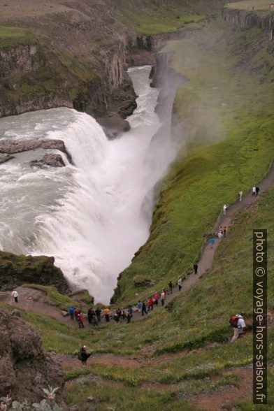 Chutes basses du Gullfoss. Photo © André M. Winter