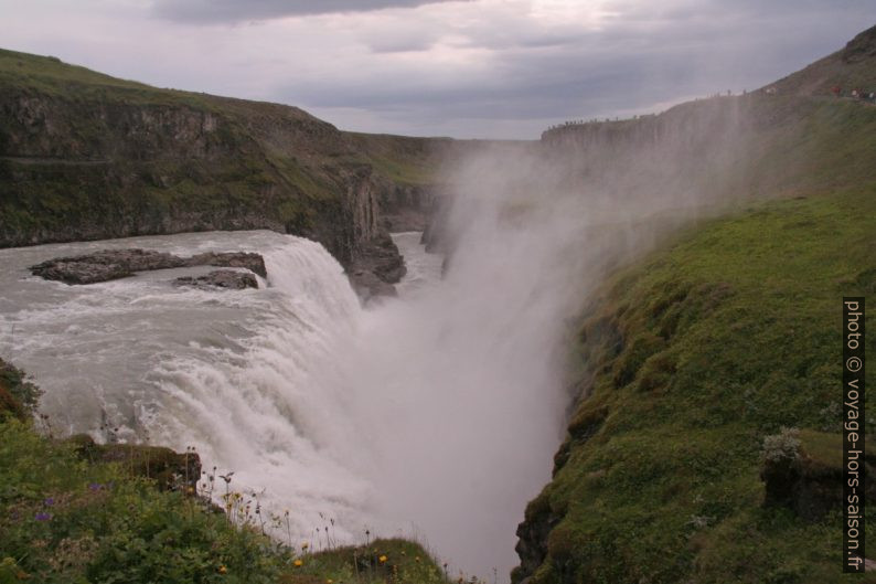 Chutes basses du Gullfoss. Photo © André M. Winter