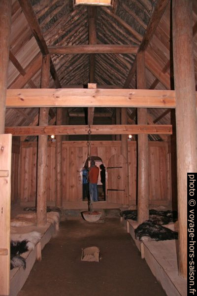 Dortoir de la ferme-musée de Þjódvelðisbærinn. Photo © André M. Winter