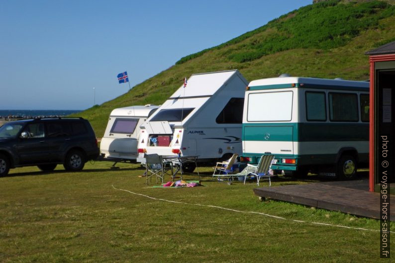 Caravane pliable de de la marque Aliner . Photo © André M. Winter