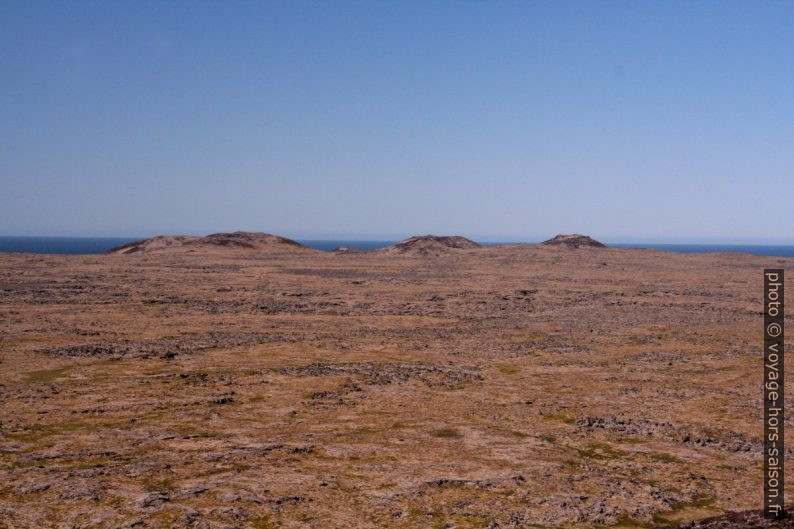 Cratères volcaniques de Öndverðarneshólar. Photo © André M. Winter