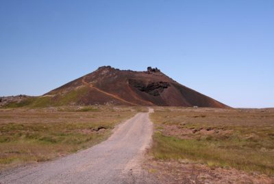 Le cratère de Saxhóll. Photo © André M. Winter