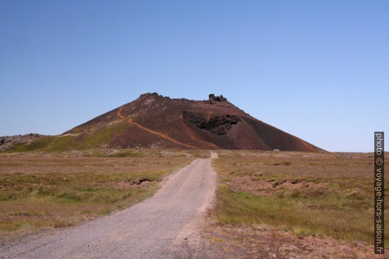 Le cratère de Saxhóll. Photo © André M. Winter