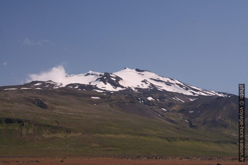 Face ouest du Snæfellsjökull. Photo © André M. Winter