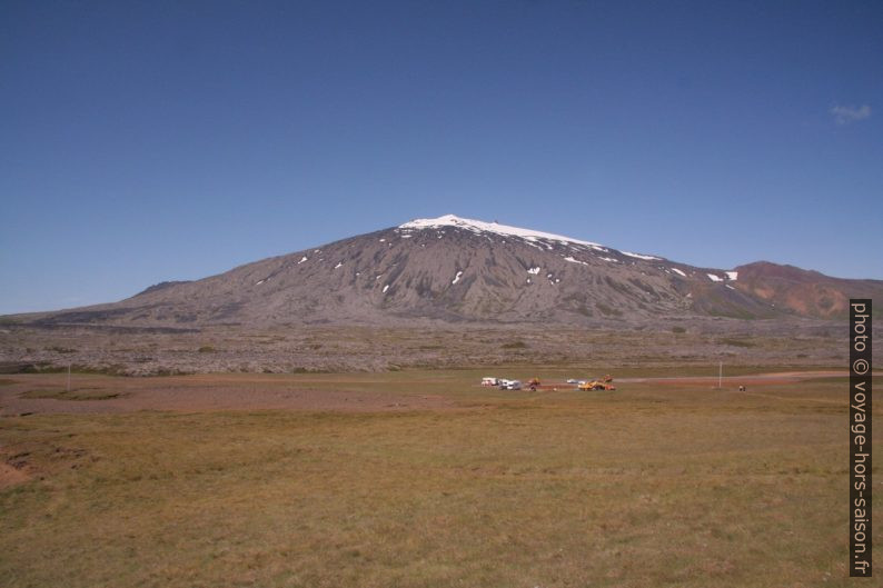 Le Snæfellsjökull vu du sud. Photo © André M. Winter