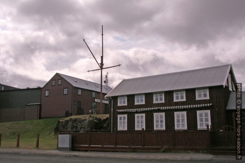 Anciennes maisons de bois à Stykkishólmur. Photo © André M. Winter