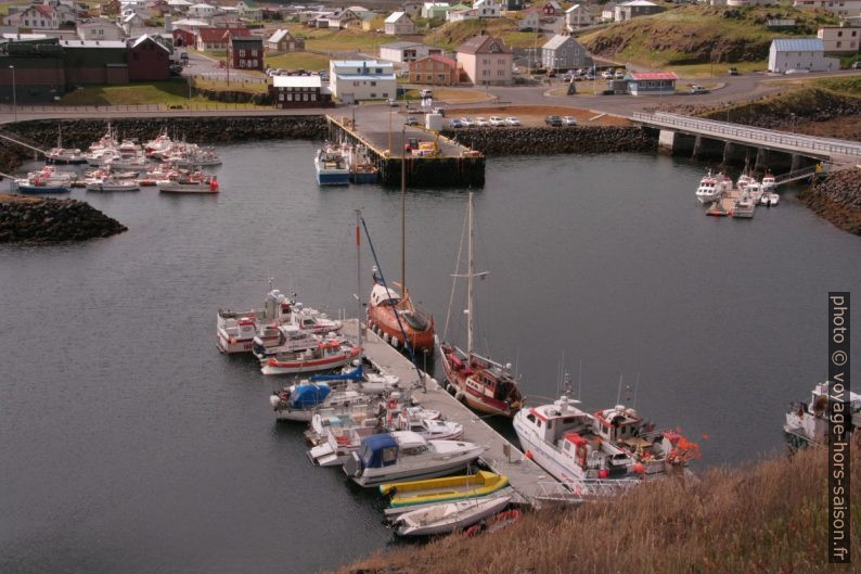 Bassin du port de Stykkishólmur. Photo © André M. Winter