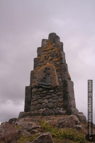 Monument au poète Stephan G. Stephansson. Photo © André M. Winter