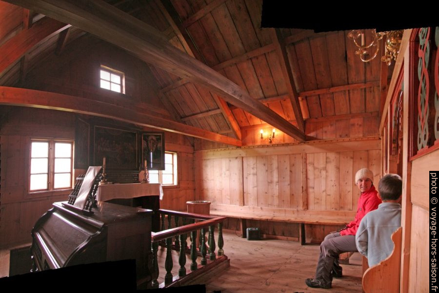 Chœur de la Víðimýrarkirkja. Photo © André M. Winter