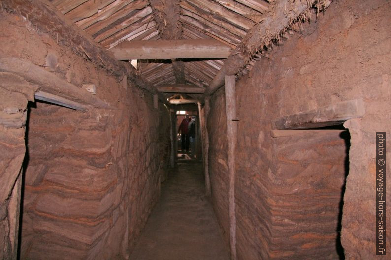 Couloir d'entrée de la ferme de Glaumbær. Photo © André M. Winter