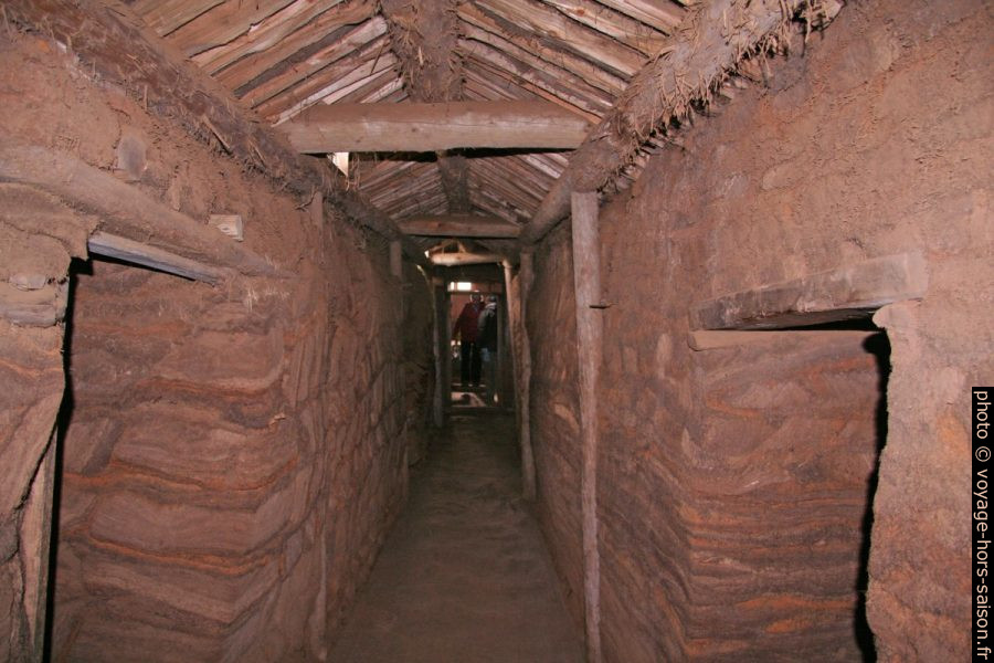 Couloir d'entrée de la ferme de Glaumbær. Photo © André M. Winter