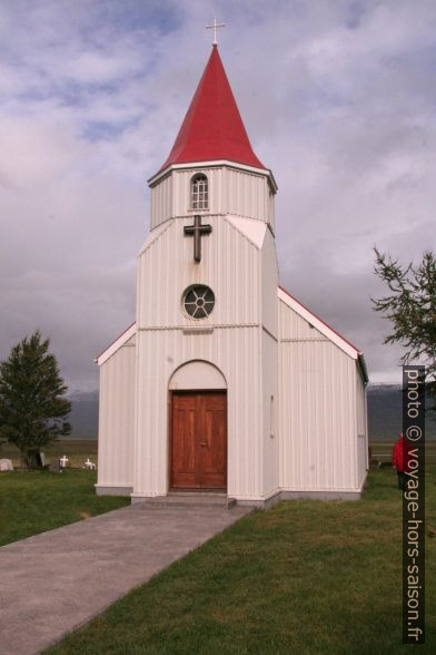 L'église à côté de Glaumbær. Photo © André M. Winter