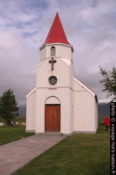 L'église à côté de Glaumbær. Photo © André M. Winter