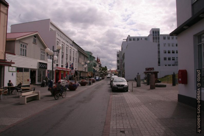 Hafnarstræti à Akureyri. Photo © André M. Winter