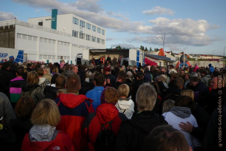 Festival d&rsquo;été au port de Húsavík