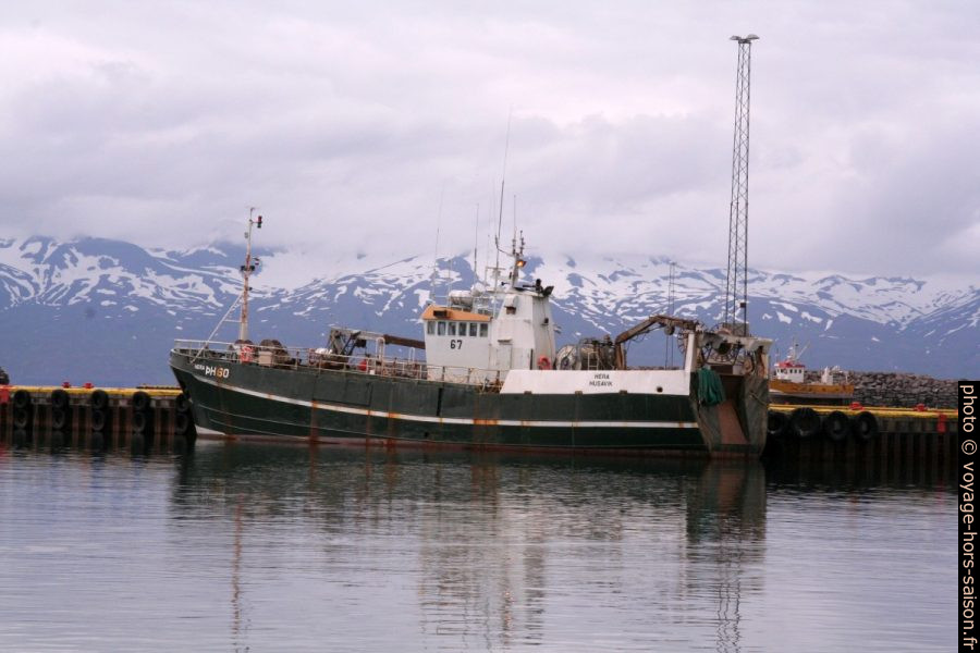 Chalutier Hera à Húsavík. Photo © André M. Winter