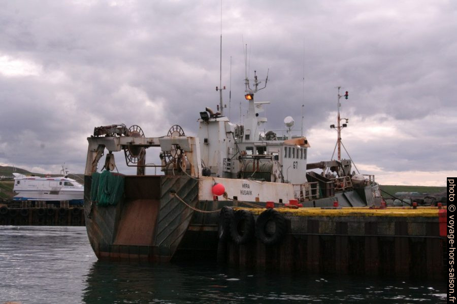 Chalutier Hera à Húsavík. Photo © André M. Winter