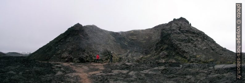 Cratère Hófur dans le Leirhnjúkshraun. Photo © André M. Winter