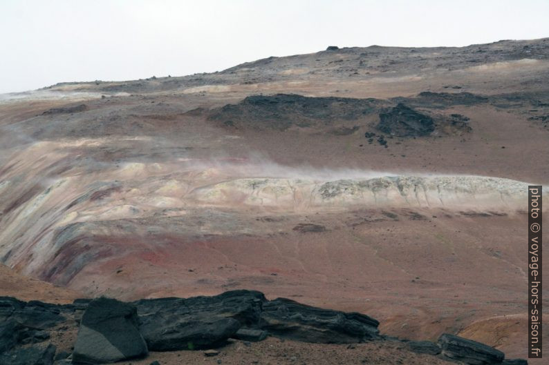 Fumeroles à Hverir. Photo © André M. Winter