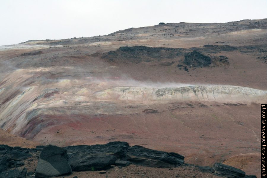 Fumeroles à Hverir. Photo © André M. Winter