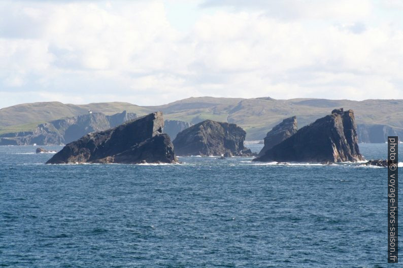 Ramna Stacks des Shetland. Photo © André M. Winter
