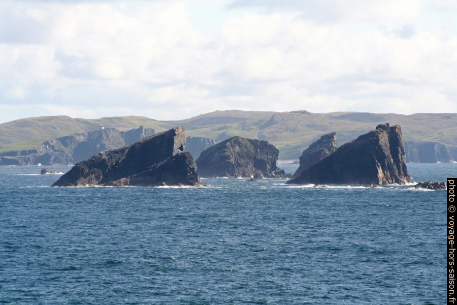 Ramna Stacks des Shetland. Photo © André M. Winter