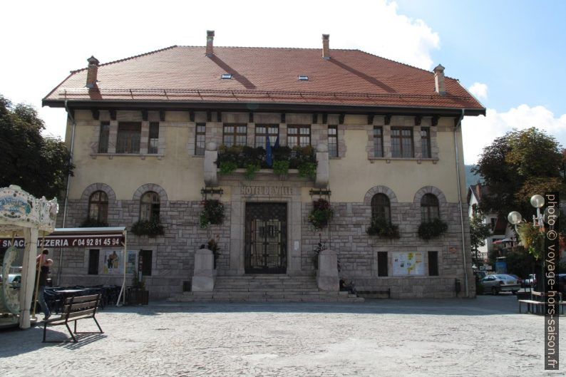 Hôtel de Ville de Barcelonnette. Photo © Veronika Schnablegger