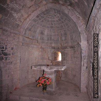 Chapelle sud de l'église Notre-Dame de Valvert. Photo © André M. Winter