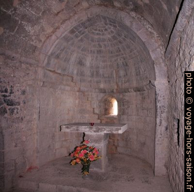 Chapelle sud de l'église Notre-Dame de Valvert. Photo © André M. Winter