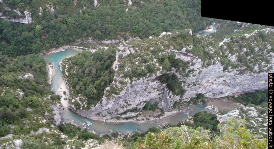 Méandre de la Brèche Imbert dans le Verdon. Photo © Veronika Schnablegger