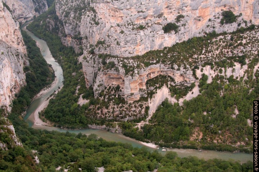 Pré d'Issare au fond du Verdon. Photo © André M. Winter