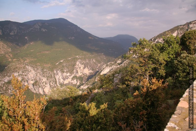 Gorges du Verdon en amont. Photo © André M. Winter