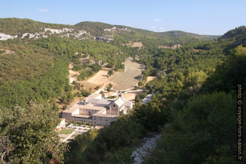 Abbaye de Sénanque et Vallon de la Sénancole. Photo © André M. Winter