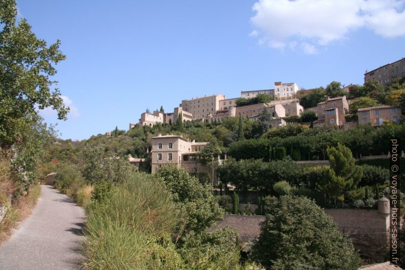 Le Chemin de Bel-Air à Gordes. Photo © André M. Winter