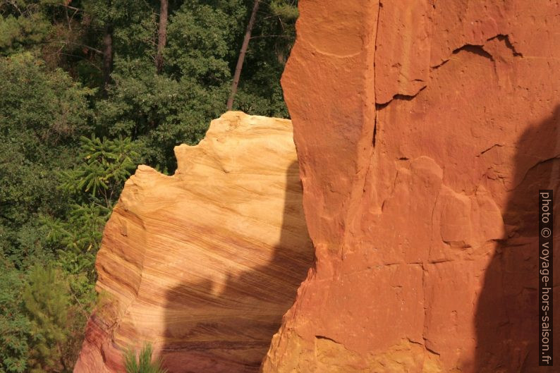 Rouges des ocres de Roussillon. Photo © André M. Winter