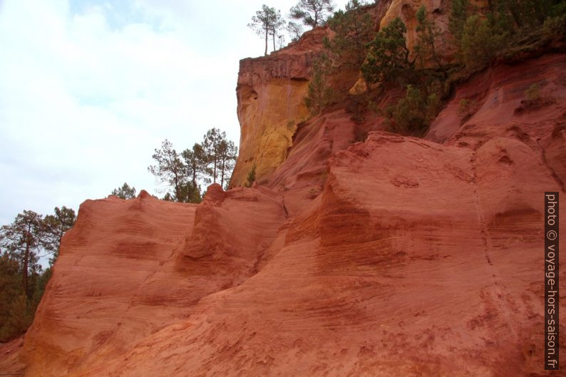 Rouges des ocres de Roussillon. Photo © André M. Winter