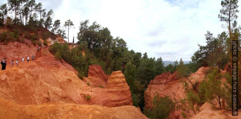 Ocres de Roussillon. Photo © André M. Winter