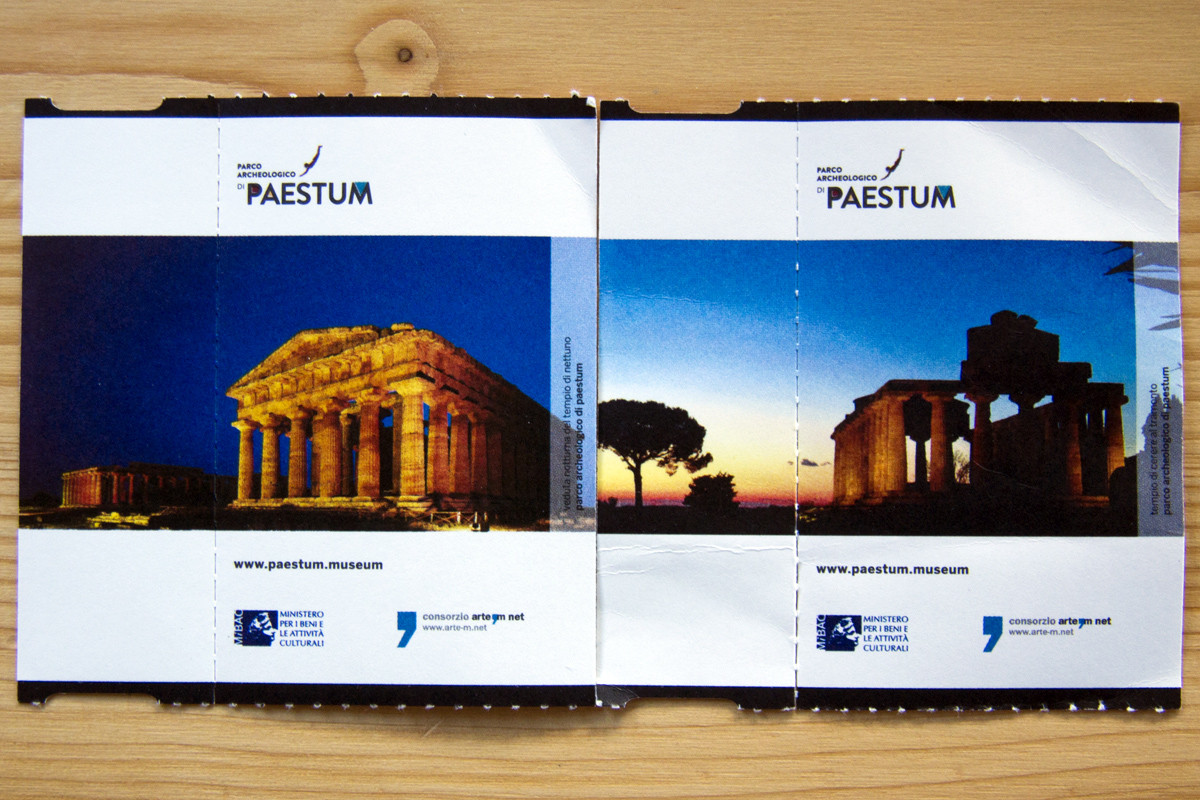 Tickets de Paestum. Photo © André M. Winter