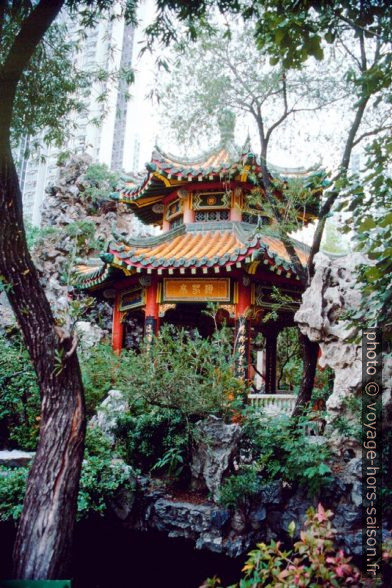 Une pagode dans le temple Ching Chung Koon. Photo © Alex Medwedeff