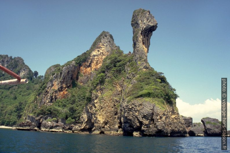 Chicken Island au sud de Koh Poda. Photo © Alex Medwedeff