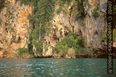 Stalactites en bord de mer. Photo © André M. Winter